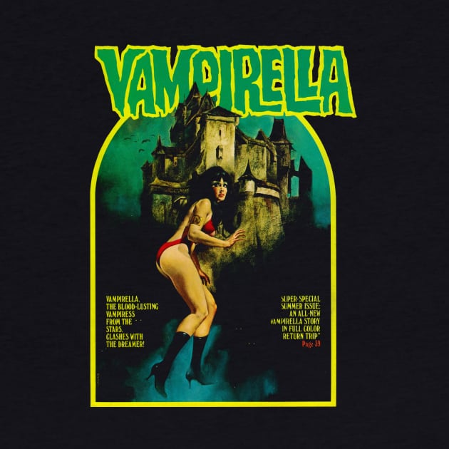 Vampirella Magazine Cover by burristx